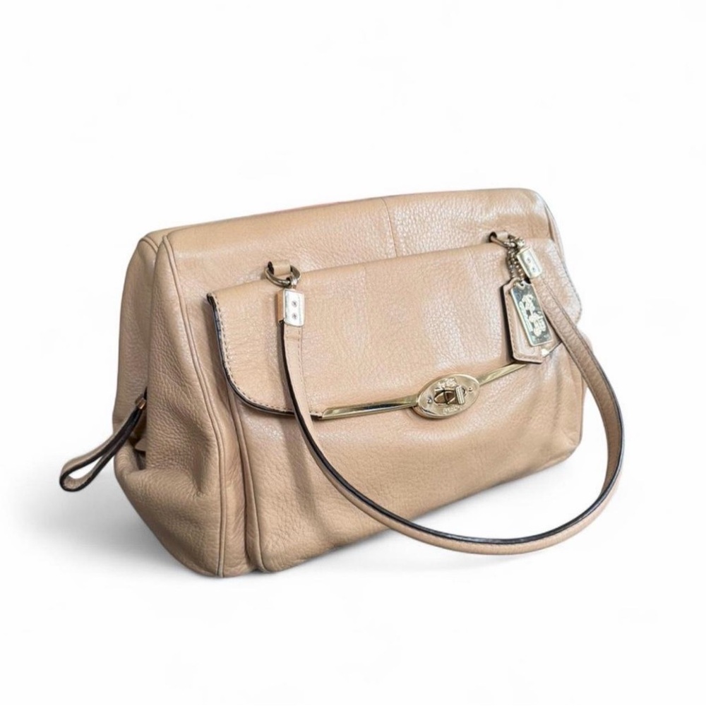 Coach Beige Bag with Strap and Dust Bag - Picture 4 of 11
